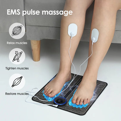 PediPulseMat™️ | EMS Foot Massager Neuropathy Relief